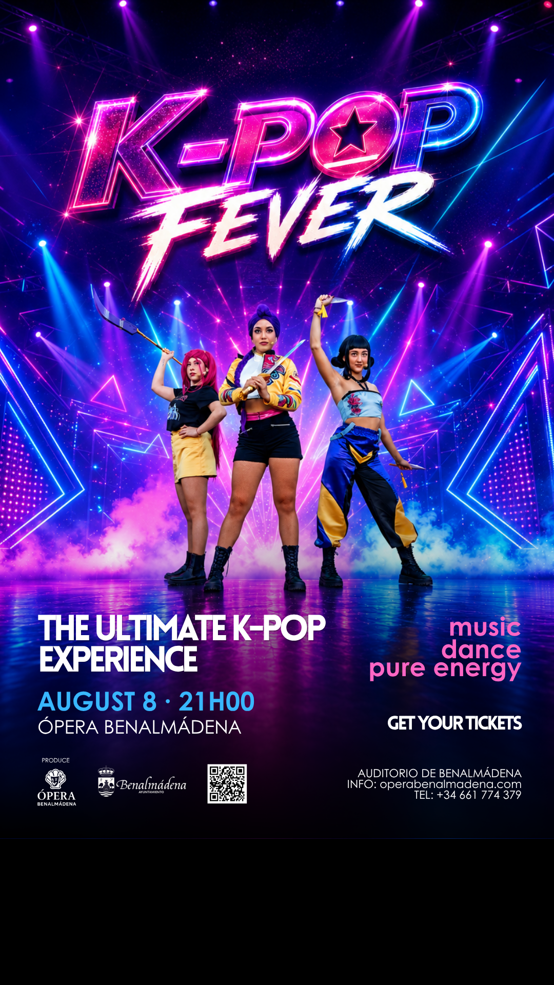 Protagonistas de K-Pop Fever