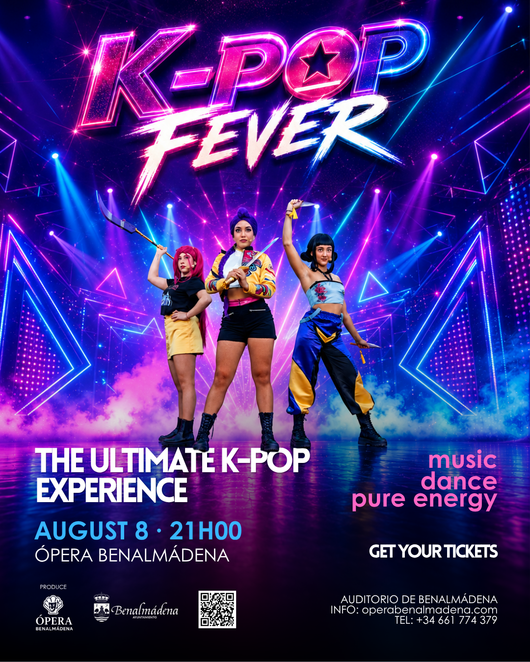 Cartel artístico de K-Pop Fever