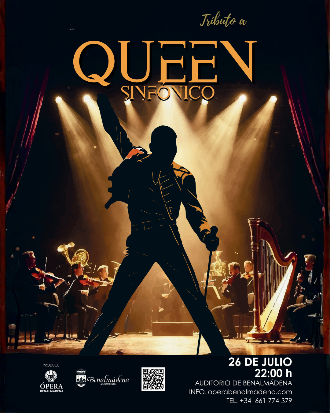 Arte oficial de Queen Sinf&oacute;nico